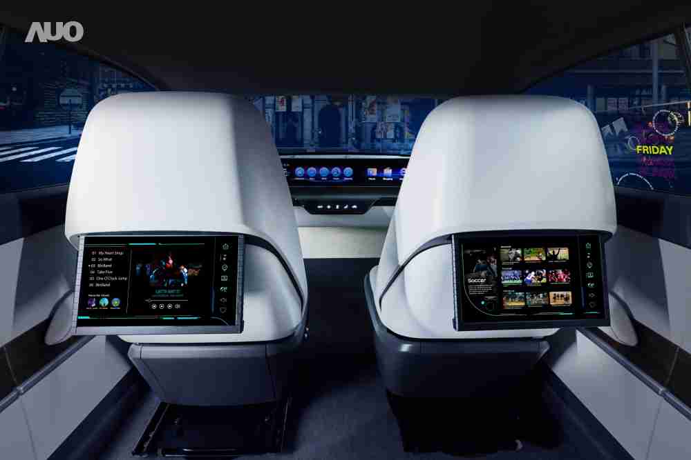2468BET新一代Smart Cockpit 2024，，以Micro LED先进显示技术优势，，，创建〝可卷式后座娱乐显示器〞，，仅在互动时才显示出所需画面及信息，，，扩充更丰富的娱乐和交互信息服务，，获国际奖项荣耀
